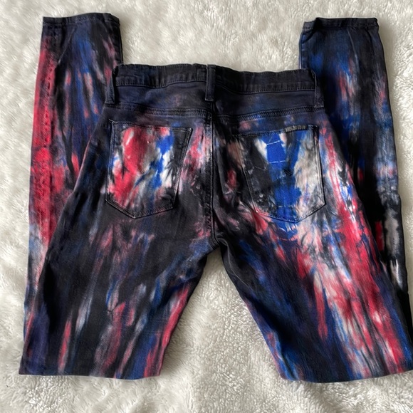 Hudson Jeans Denim - Hudson Jeans Nico Super Skinny Midrise Multi Dye 26